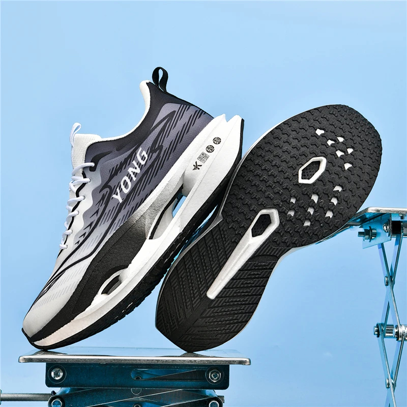 

Soft Sole Cushioning Mens Running Shoes for Women High-quality Road Jogging Shoes Light Comfy Sneakers Mesh Training Shoes Male
