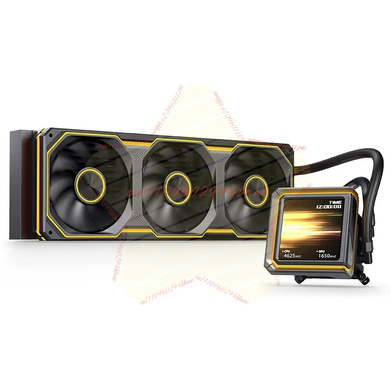 For JONSBO Computer CPU Water-cooled Radiator TX-360 Screen Display Cold Head Monitoring Theme Customization