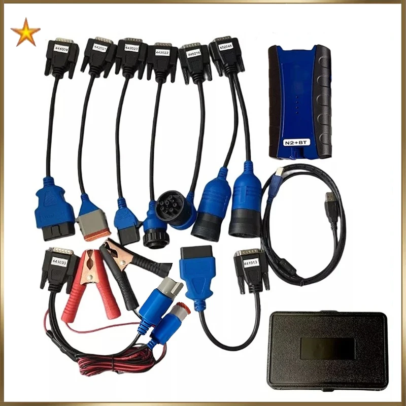 Outils de diagnostic de camion diesel Bluetooth USB, détecteur de diagnostic de défaut OBD, lien USB, NEXIQ2