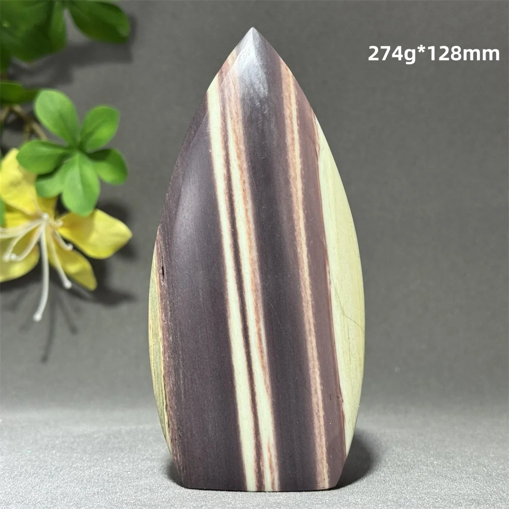 Natural Purple Robe Jade Free Form Torch Mineral Crystal Home Feng Shui Decoration Energy Gem Witchcraft Meditation Chakra Gift