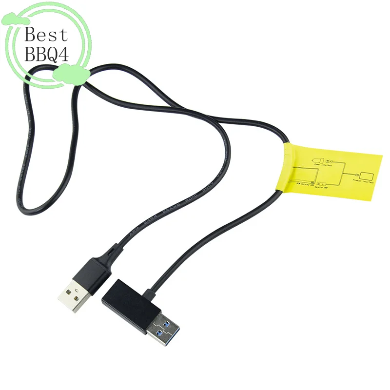 (BBQ4)Wireless CarPlay Ai Box Power Cable Android Auto Converter Two-Point Line Prevent Restart Stable Power Supply