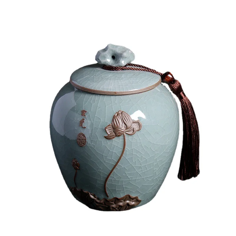 

Gift Tea Storage Office Coffee Container Dried Fruit Hermetic Pot Home Portable Snack Tea Organizer Box Sugar Bowl Pots Kitchen