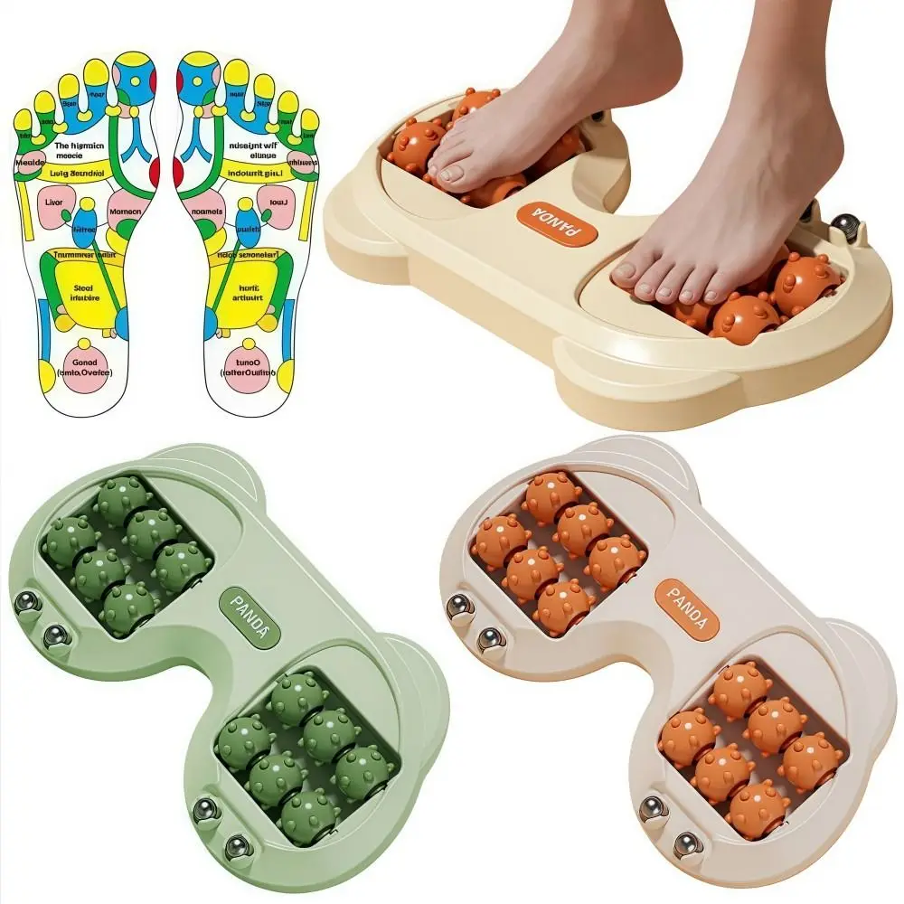 Raised Foot Massager Acupressure Trigger Point Reflexology Foot Acupressure Massager Relaxation Cat Paw Foot Roller Massager