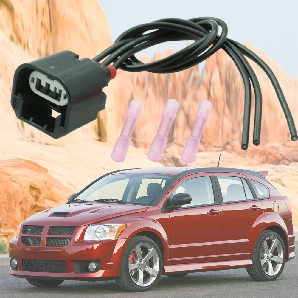 

For Dodge Caliber Challenger Charger Durango Ram Jeep Compass Grand Cherokee 2009–2018 Pigtail Connector 645-943 68064998AA