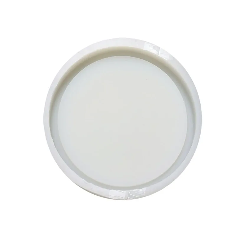 Epoxy cement tray Various large round concrete storage trays Silicone mold flower pot bottom bracket