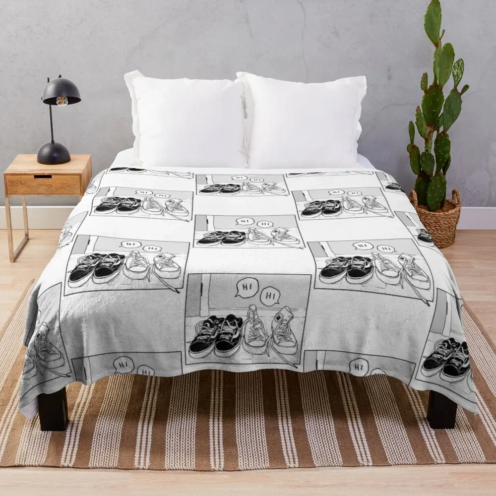 

Heartstopper shoes Throw Blanket Warm Throw Blanket Gift for Anniversary