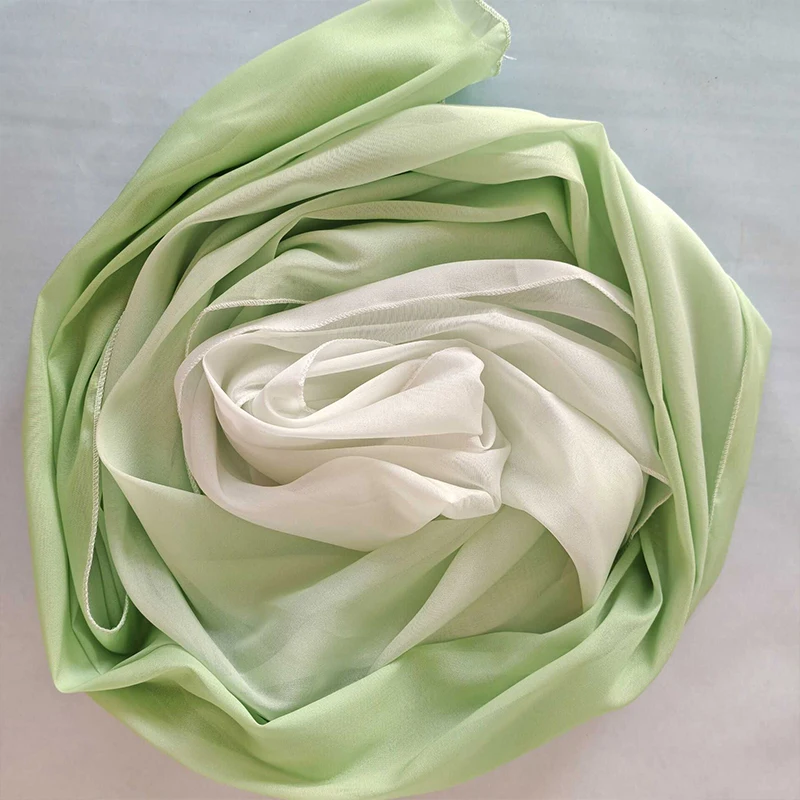 Szal szyfonowy damski w kolorach gradientu 3M/4M, długi szal w stylu chińskim Hanfu, kostium, rekwizyt do występów operowych i tanecznych, wstążka, rekwizyty do zdjęć.