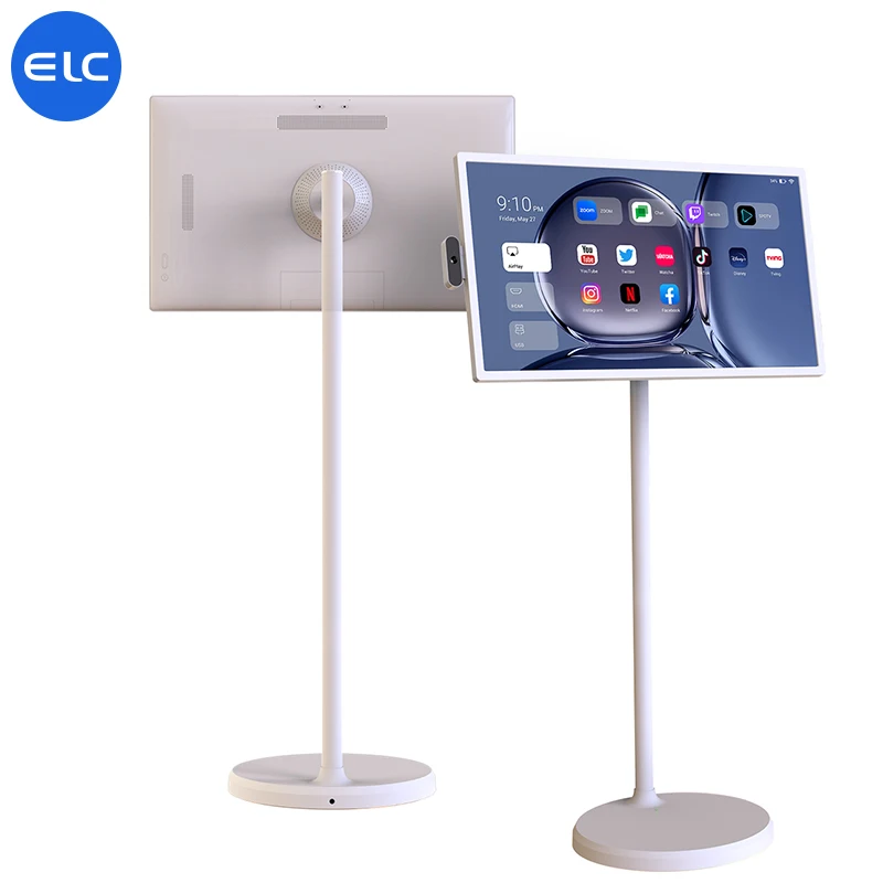 32 inch Private Capacitive Touch Moving Screen 1920*1080 USB IPS LCD Fitness Display Android  with Stand