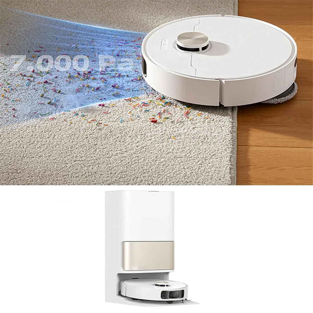 ل Dreame L10s Pro الترا الحرارة جهاز آلي لتنظيف الأتربة فرشاة جانبية رئيسية فلتر Hepa ممسحة القماش أكياس الغبار الملحقات