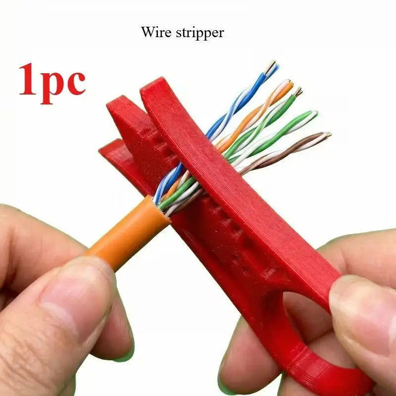Wire Strippers Multi-function Durable Cable Crimper Separator Tool for Automotive Network Electrical Maintenance
