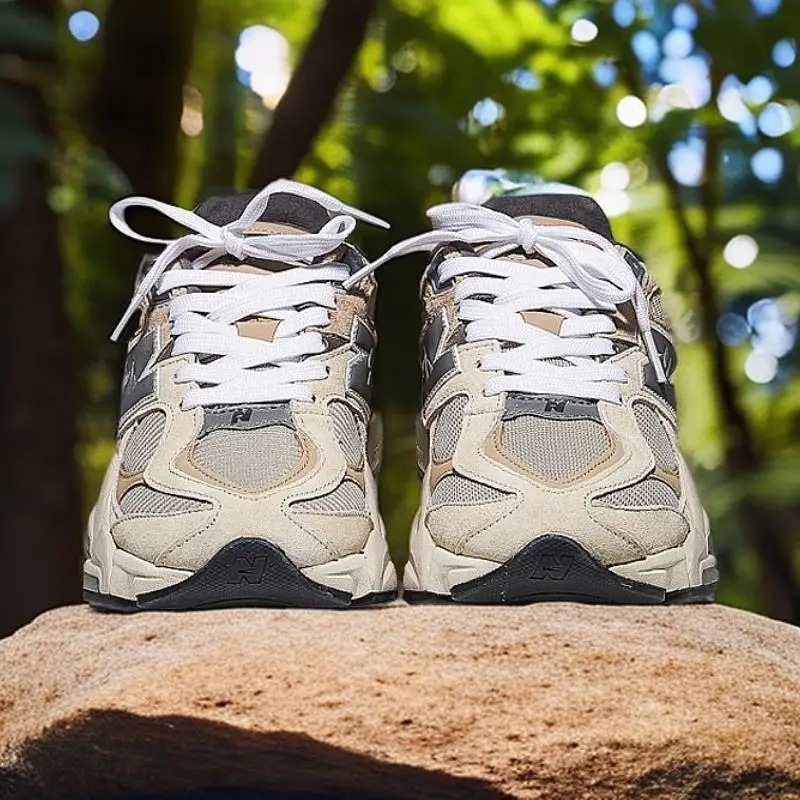 

Осенний стиль, повседневная обувь 2024, дышащая и противоскользящая прогулочная обувь, мужская уличная обувь, удобная и модная обувь на шнуровке