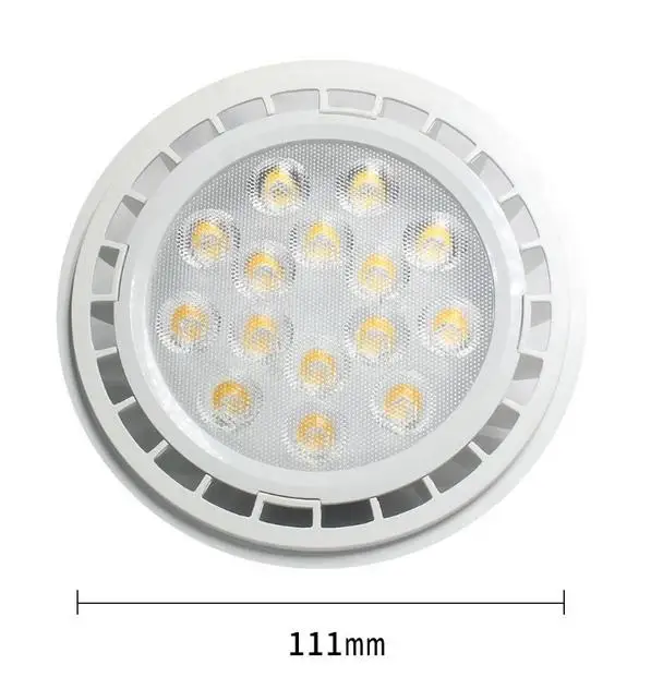 LED AR111 GU10 Light lamp 9W 12W 15W cob spotlight warm white / cool white/ natural white dimmable bulbs