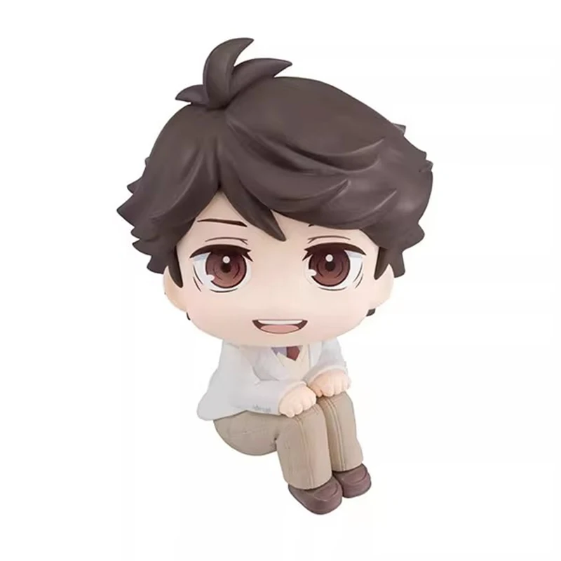 10cm Oikawa Tooru figura Haikyuu Anime Figure Iwaizumi Hajime Look Up Action Figurine Pvc Model Collection ornamento bambola giocattoli