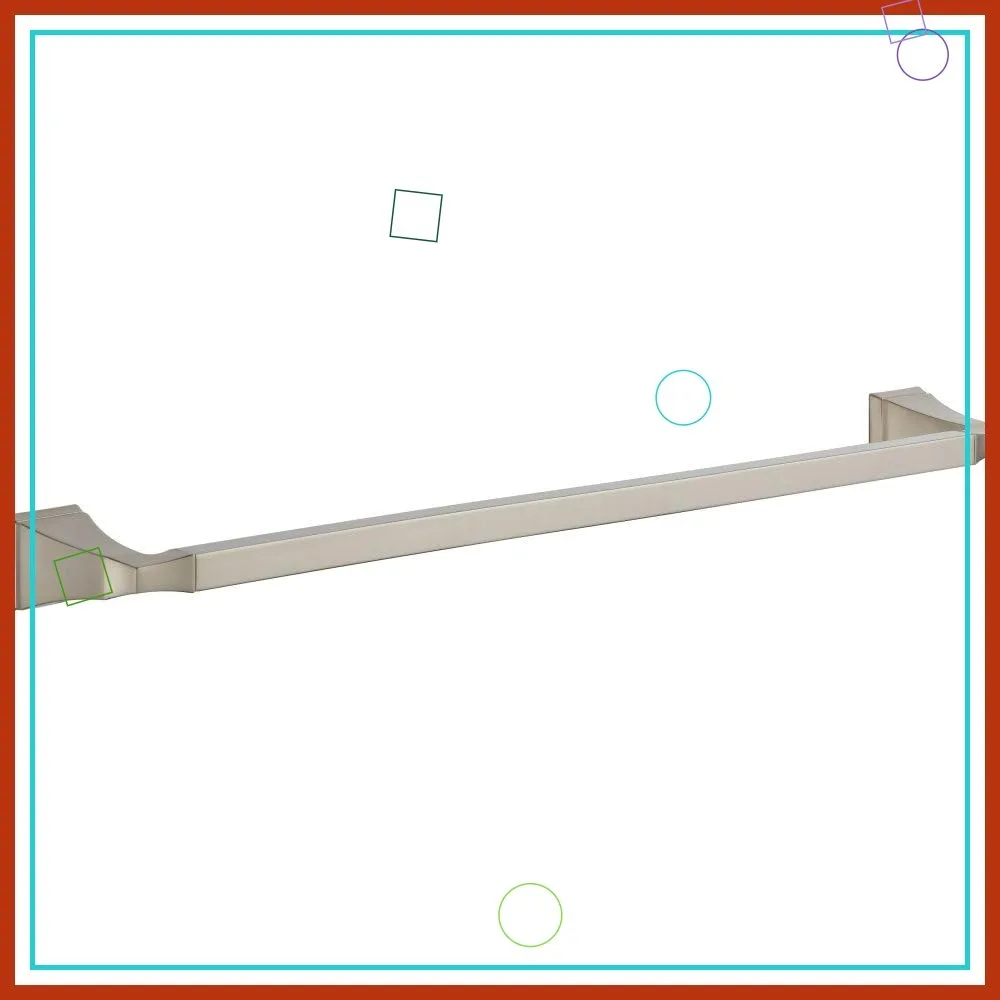 

24-дюймовая вешалка для полотенец из нержавеющей стали, современный дизайн Dryden для ванной и кухни, прочная и простая в установке