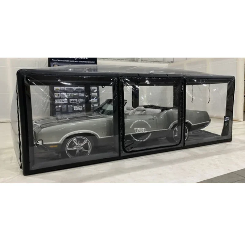 Capsule Tent Custom Transparent Car Garage Outdoor Car Shelter Inflatable Car Cover Tent