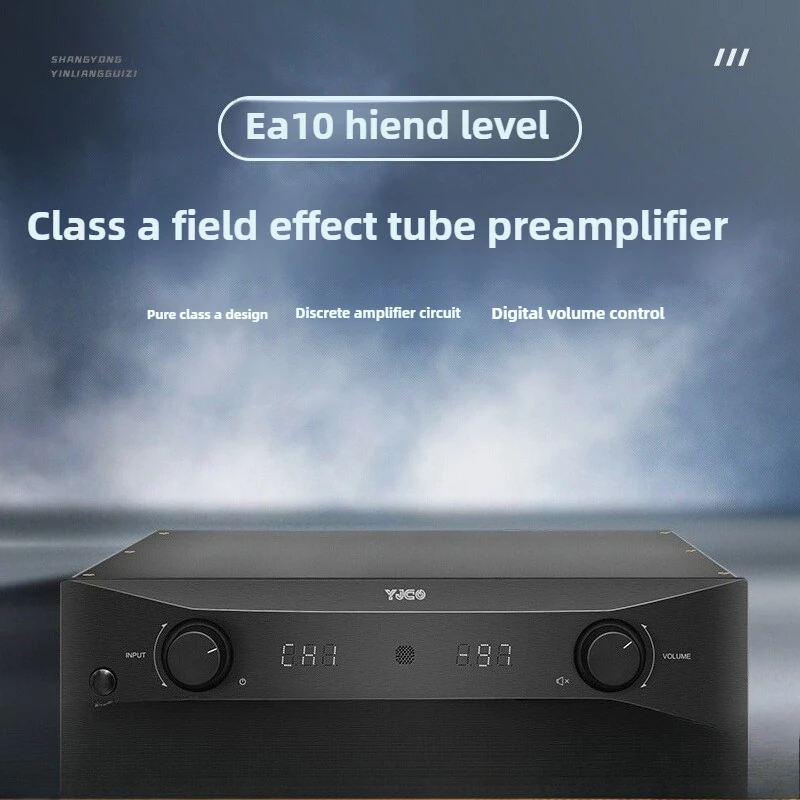 EA10 Classic Hitachi FET, Class A Deluxe Prestage, Remote Control High fidelity Audio Preamp Home Power Amplifier
