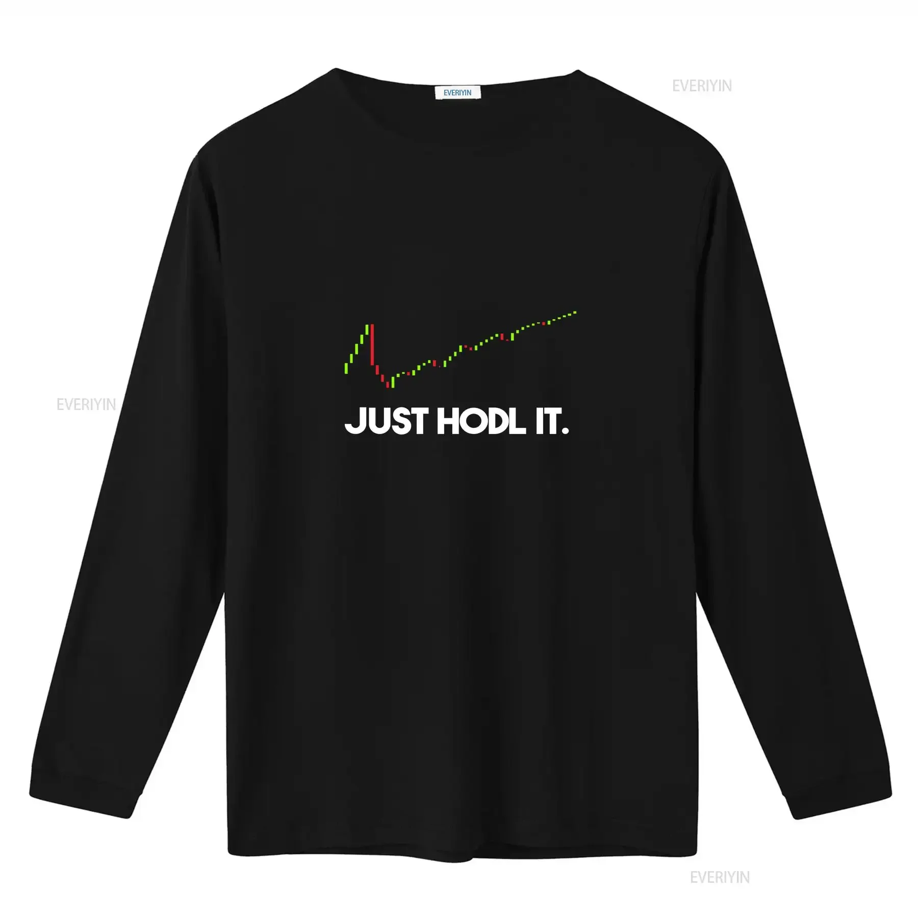 تي شيرت Just Hodl It تي شيرت مضحك مشفر محاكاة ساخرة بيتكوين كاردانو إيثريوم Xrp تموج دوجكوين المستثمرين التاجرين أزياء مغسولة عتيقة