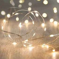 LED Fairy String Lights, Firefly String Lights Crafting Lights Warm White LED Fairy String Lights Home Festival Decorations