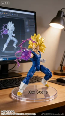 

Dragon Ball Demoniacal Fit SHF Vegeta Royal Blood Super Saiyan SSJ3 Anime Action Figure Brinquedos Toy Model Gift Anime Figure