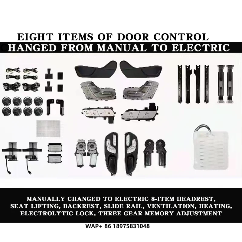 دليل الملحقات الداخلية للسيارة إلى مجموعات تعديل مقعد السيارة الفاخرة الكهربائية VIP لتحويل Vito V250 Metris