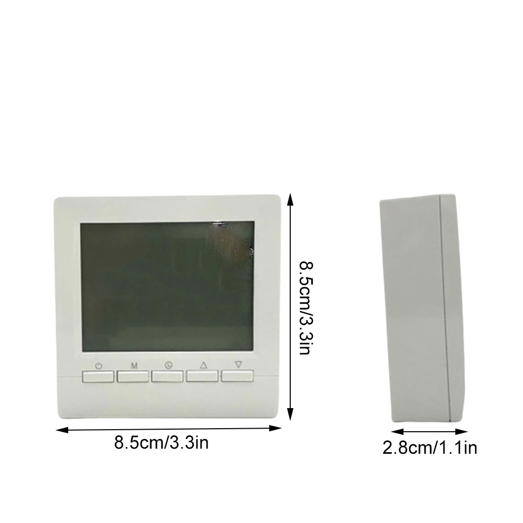 Smart Thermostat Programmable Gas Boiler Heating Temperature Regulator Hand Controller AA Battery Thermostat with Kid Lock