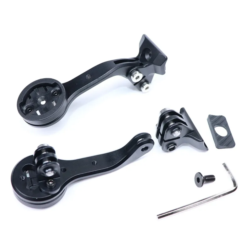 SUKOU Bicycle Computer Out Front Mount Holder Compatible With TREK Madone SLR6/8 Integrated for Garmin Wahoo Bryton Magene