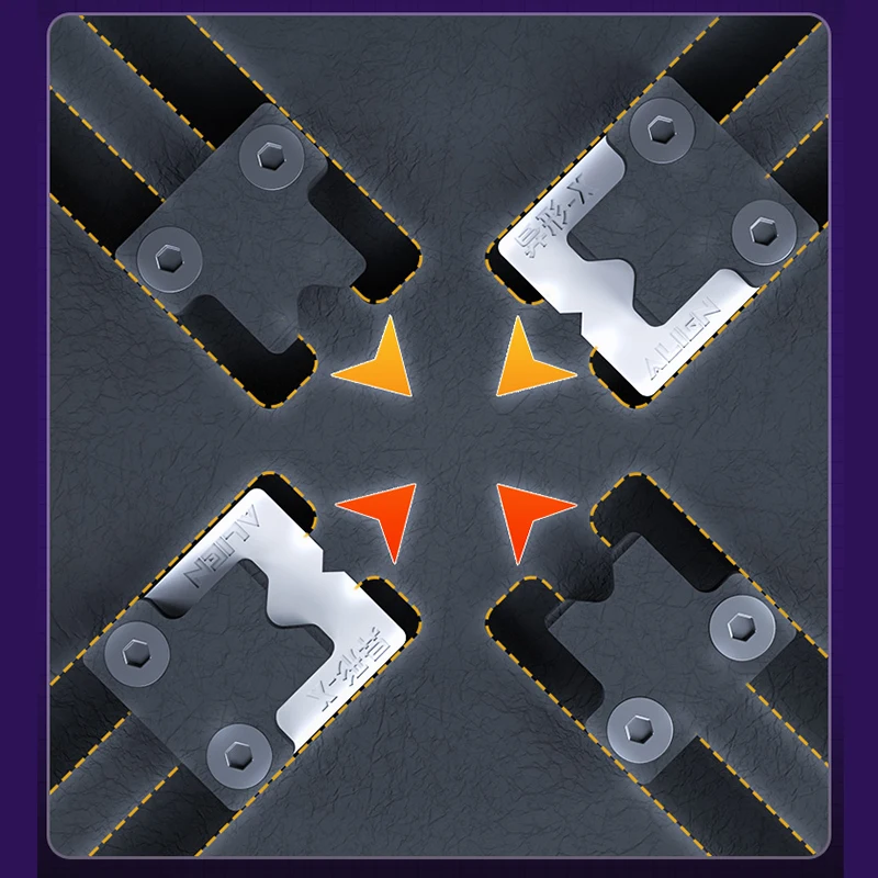 Imagem -04 - Braçadeira em Forma Especial para Placa-mãe Solda Chip Degumming Repair Clamping Tool Mecânico Alien x Fixação Universal