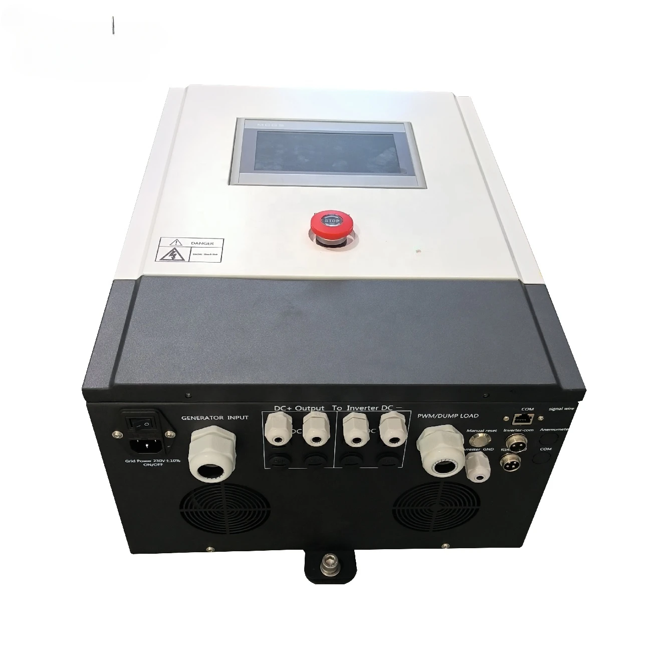 electronic load controller for generator, wind turbine and hydro turbine