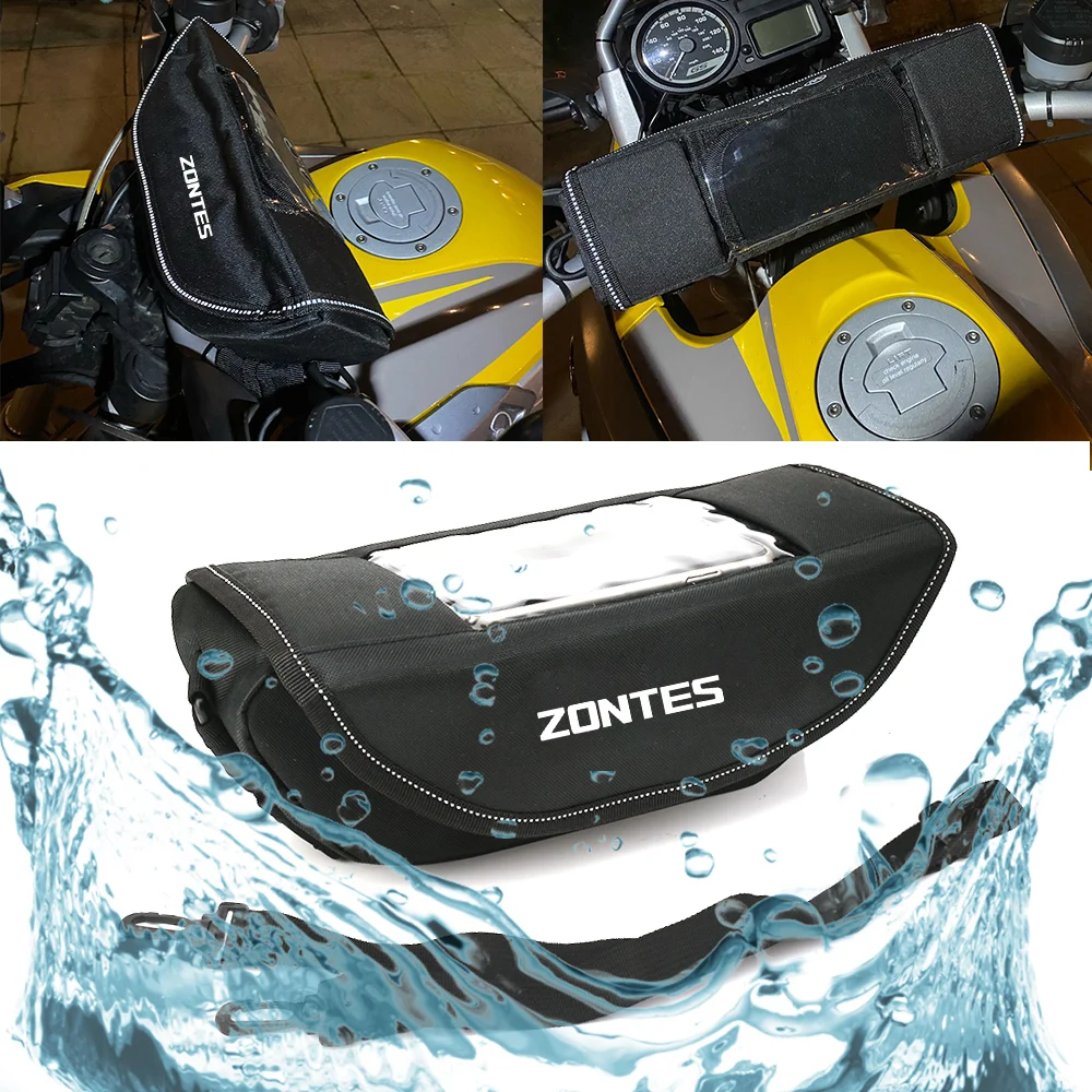 

Для Zontes zontes 368G 703F 350T k350 350X 350R 350S мотоциклетная водонепроницаемая дорожная сумка на руль аксессуары