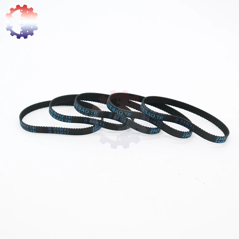 MXL Timing Belt B83MXL to B133MXL MXL Synchronous Belt Width 4.8mm 6mm 10mm 12.7mm MXL Rubber Timing Belt Closed Loop Drive Belt