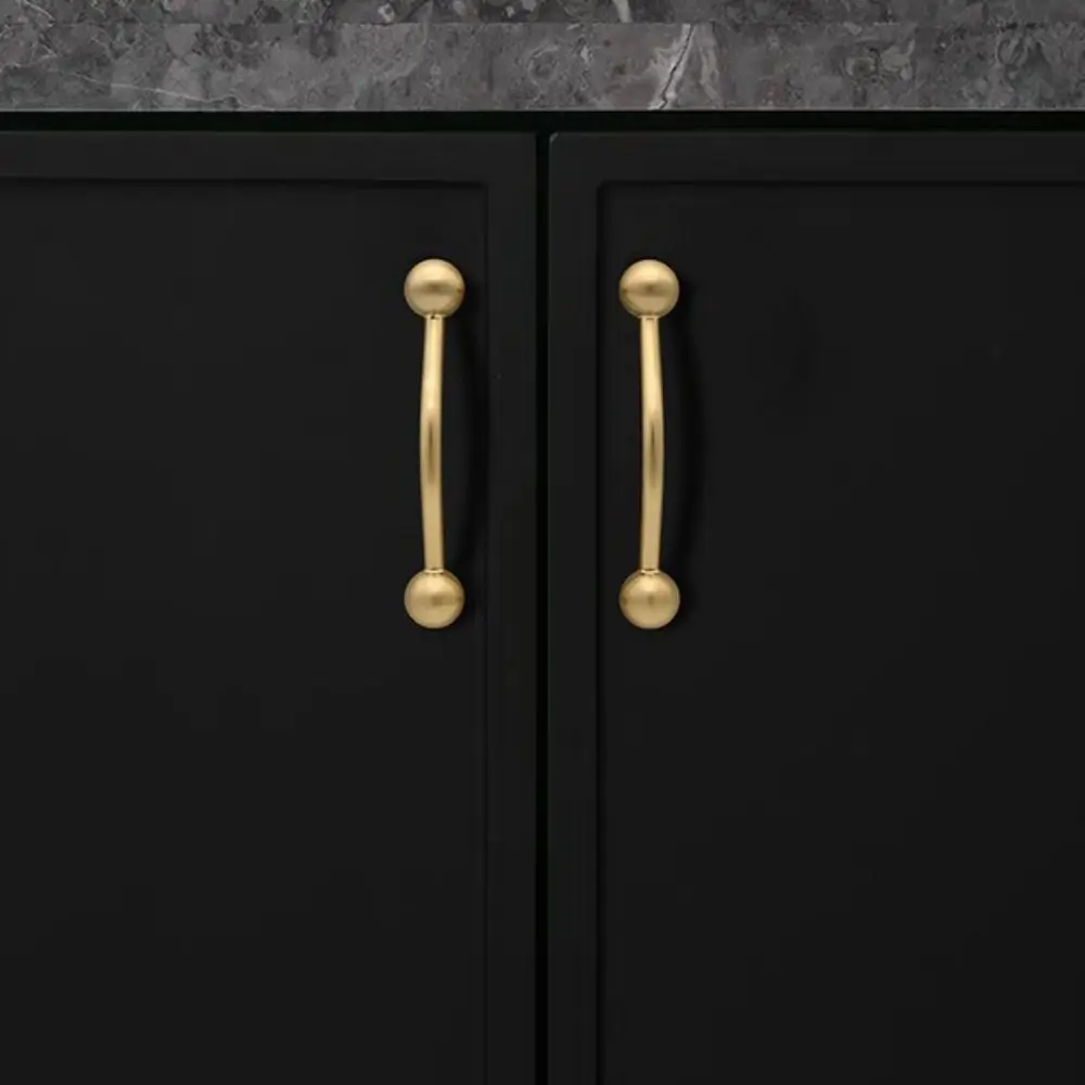 Moderner Kleiderschrank-Türgriff aus Zinklegierung, Einloch-Design, Nordischer Minimalistischer Schubladenknopf, Schrankknopf für Küche und Schränke