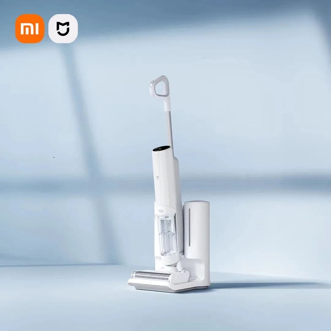 

NEW XIAOMI MIJIA Wireless High Temperature Floor Washer Smart Vacuum Cleaner Auto Self Cleaning Base Home Dry Wet Floor Scrubber