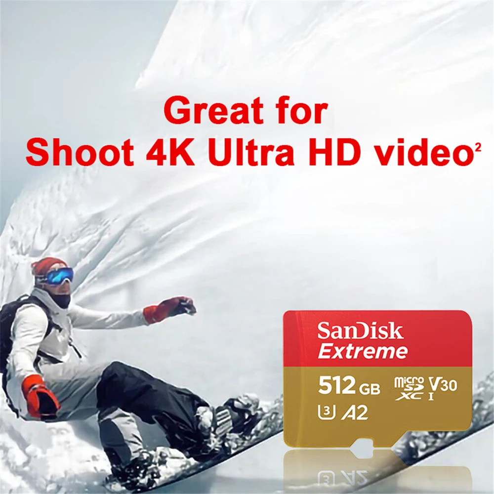 Thẻ Nhớ SanDisk SD Trong Thẻ Dán Người Đọc Thẻ Nhớ 32 GB 128 GB 256 GB 400 GB 512 GB 1TB Cực Chất Pro Micro 64 GB Class 10 Chữ U 3 Thẻ