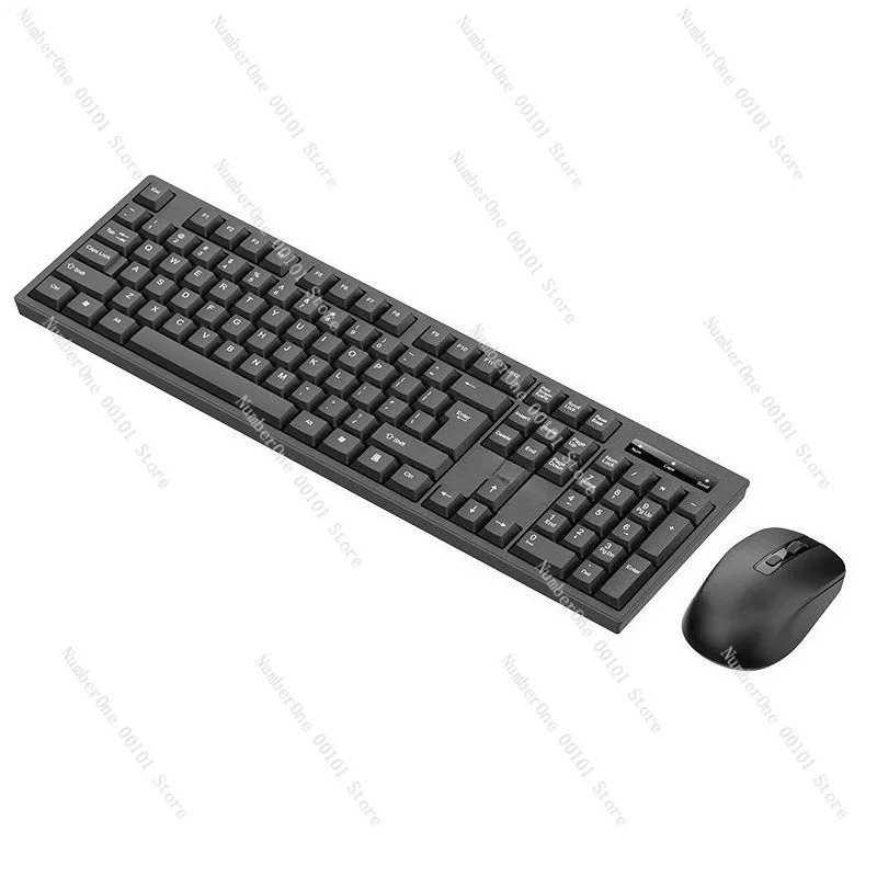 Ensemble clavier et souris sans fil, clavier et souris pour bureau à domicile ou ordinateur portable, clavier de jeu et d'affaires silencieux
