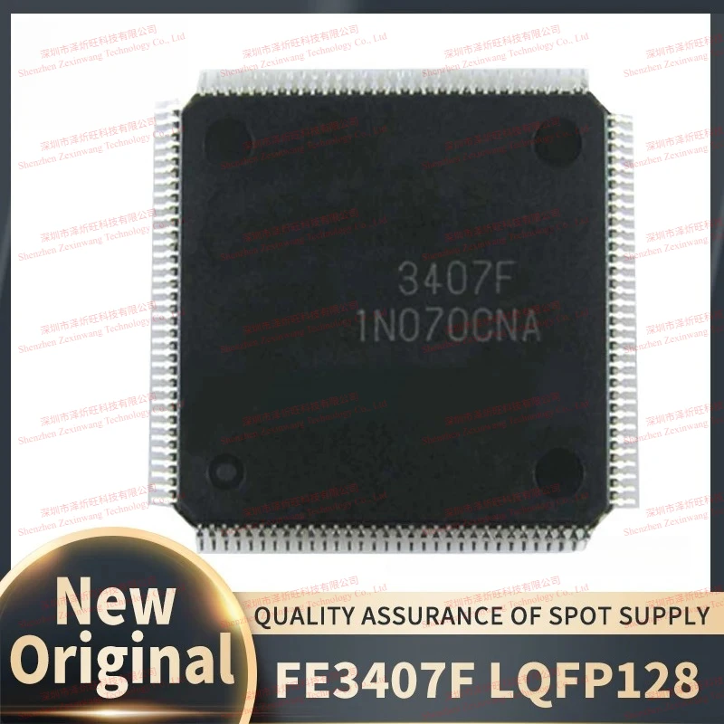 (5piece)100% New Original FE3407F FE3407 3407F LQFP128 Plasma Buffer Board IC