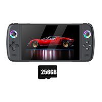 A43I! M27 Retro Handheld Video Game Console 7.0 Inch Big Screen Portable Game Player Support 30+ Emulator 256G 50000 Games