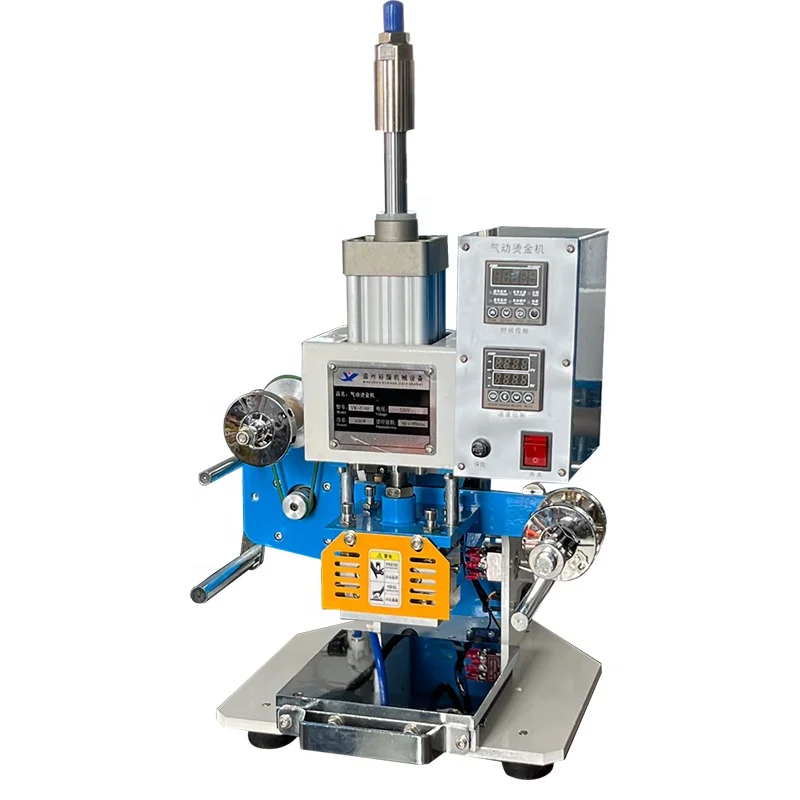 Venda quente 618-F Máquina de estampagem a quente pneumática Máquina de estampagem de ouro