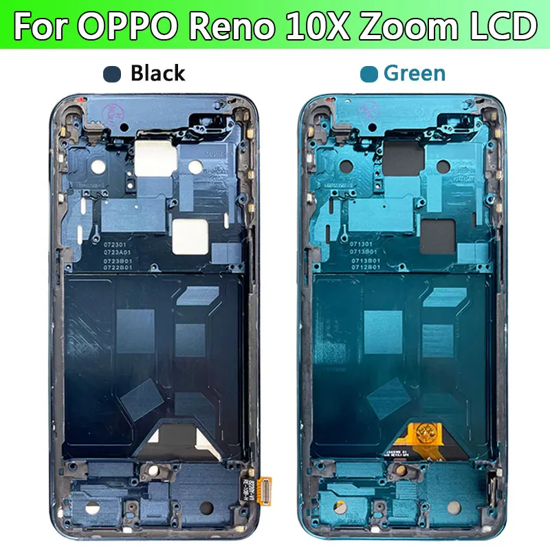 New AMOLED For Oppo Reno 10x Zoom CPH1919 PCAM00 LCD Display For