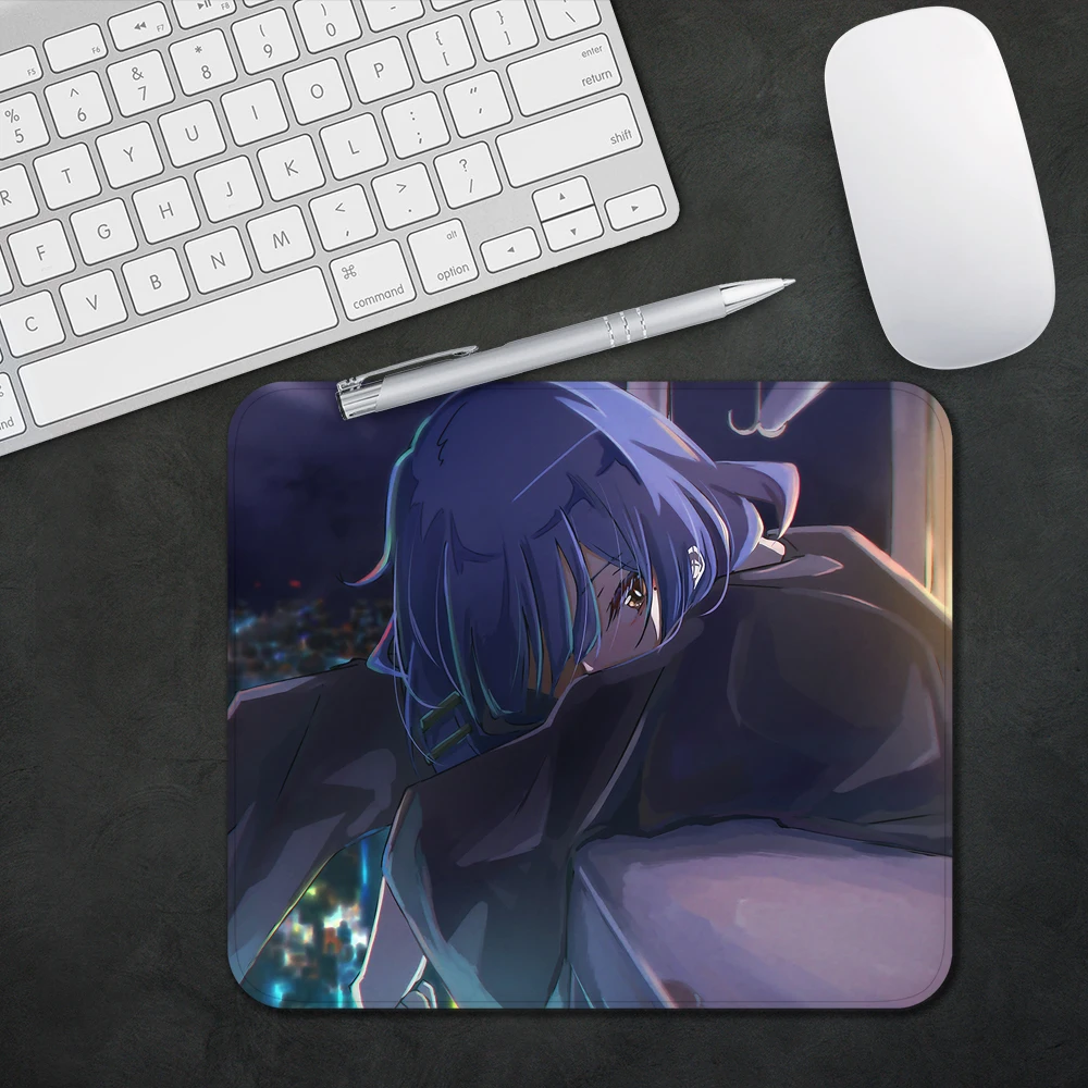 Bocchi The Rock Gaming Mouse Pad XS ขนาดเล็ก Mousepad สําหรับ PC Gamer เดสก์ท็อปตกแต่งสํานักงานแผ่นรองเม้าส์ Deskmat พรม