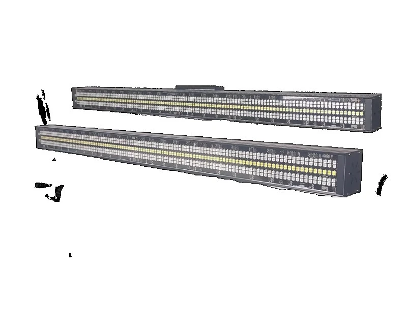 720 Strip 150W RGB 10in1 LED Strobe Stage Light Flight Case Packing Economical Lighting for Party Club Disco Event Show