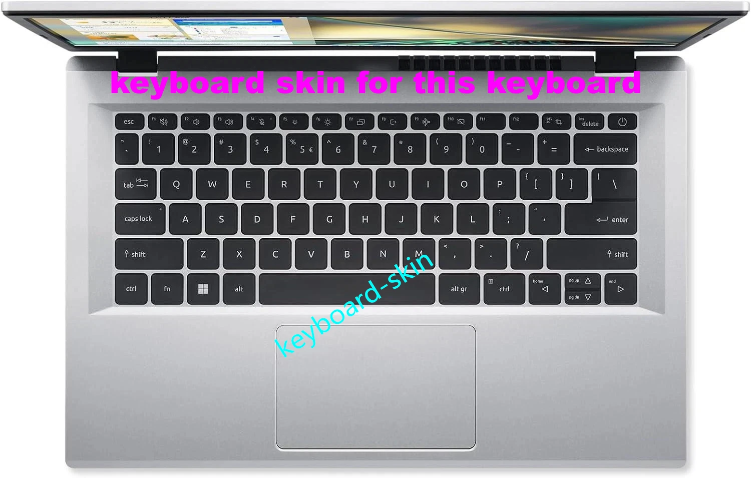 US Keyboard Protector Skin Cover for Acer Swift Edge SFA16-41 SFA16-42,Swift Go SFG14-41 SFG14-42 laptop