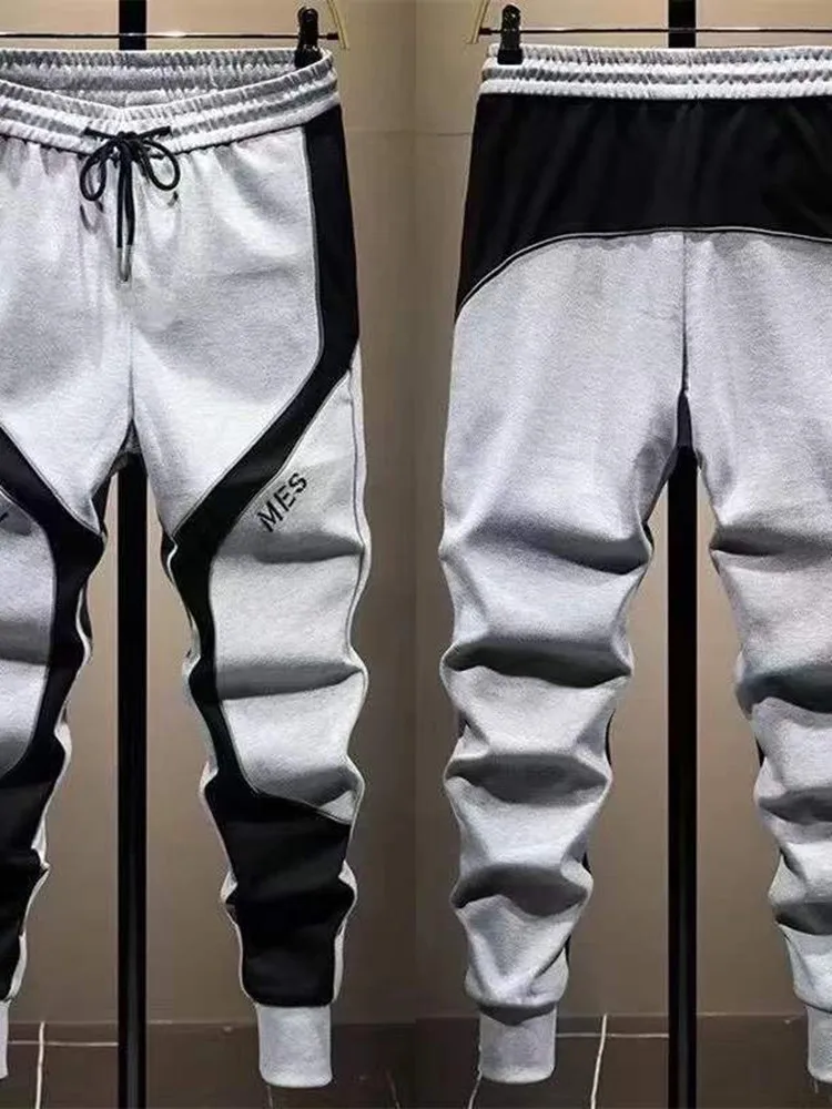 2024 Spring and Autumn New Fashion Trend Outdoor Sports Large Size Pants Men\'s Casual Relaxed Comfortable Breathable Pants M-8XL
