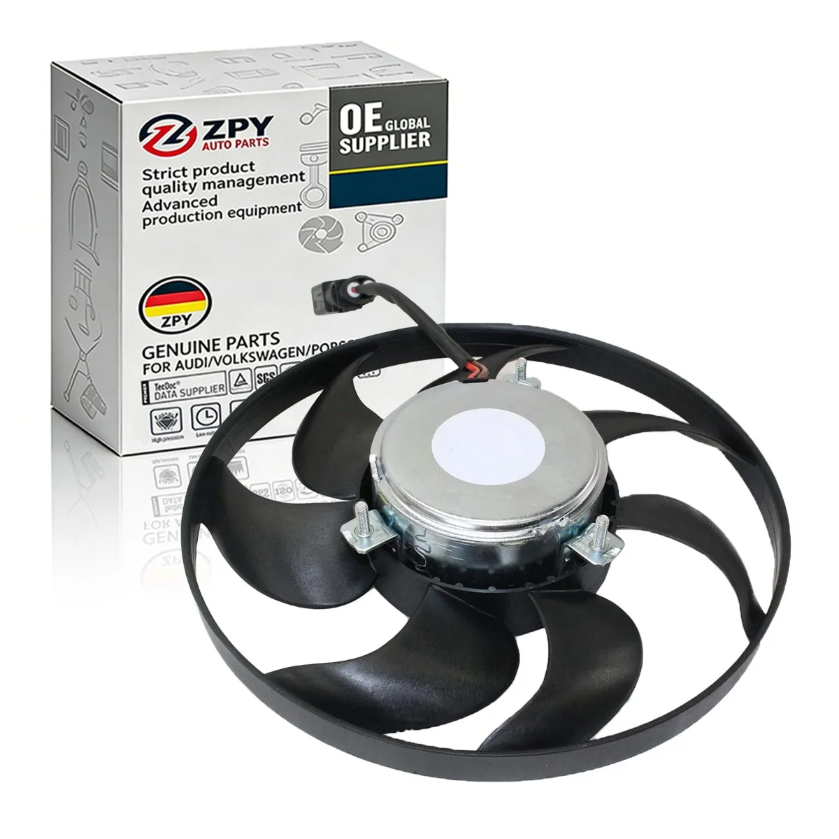 

Radiator Cooling Fan Assembly For 2005-2016 Volkswagen Jetta 2006-2010 Passat