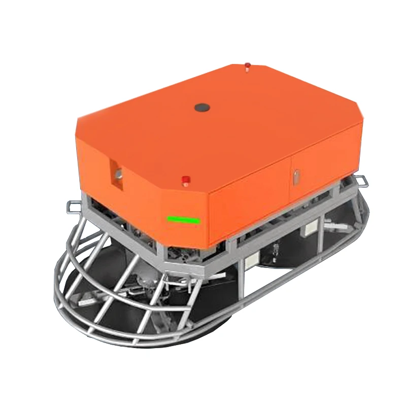 Machine à lisser à double disque télécommandée - Contrôle de mouvement personnalisé pour une construction de précision