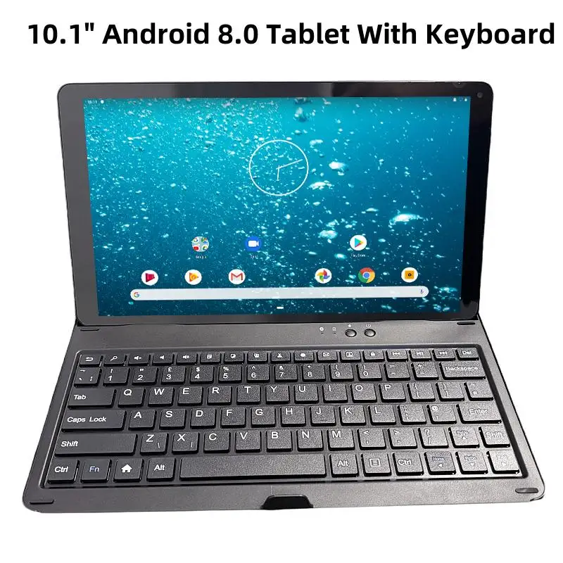 64bit 10.1" Android 8.0 Tablet PC With Keyboard 1GB RAM 16GB ROM A35 Quad-Core Dual Camera 4000mAh 1280*800 IPS