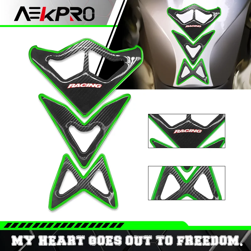 

3D Gel Decals For ER-6N ER-6F 4F ZX-6R ZX-10R ZX-25R ZX14R ZX4RR 4R 9R Motorcycle Fuel Tank Pads Protection Decoration Stickers