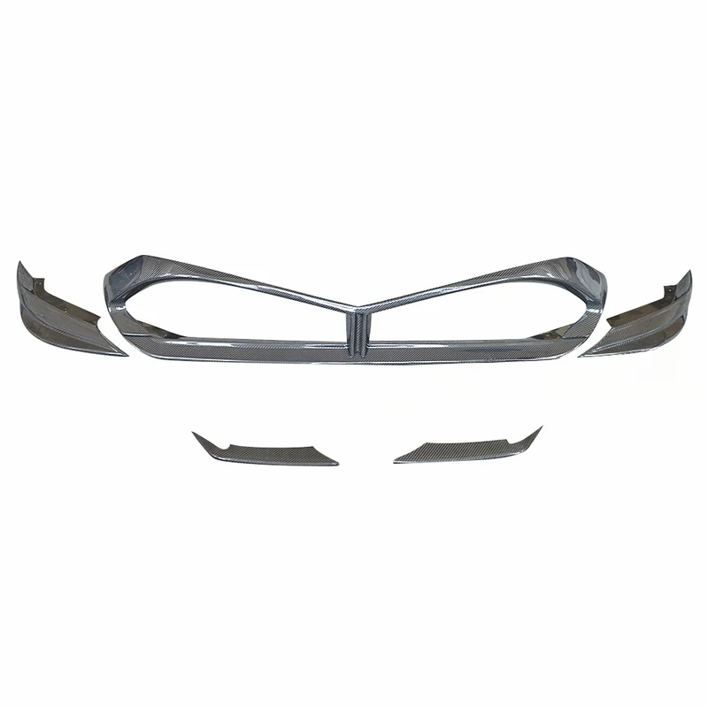 For G70 2022UP Auto Tuning High Quality 3pcs Carbon Fiber Front Spoiler Bumper Chin Lip