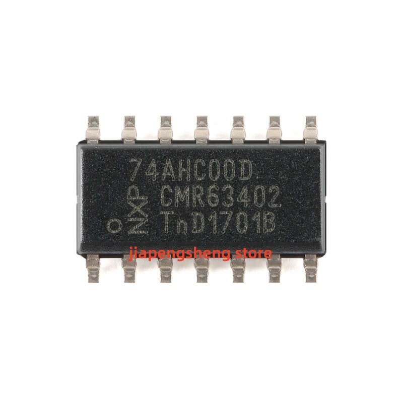 74AHC00D,118 Patch SOIC-14, Four-way 2-Input and Non-Gate Logic Chip, 5Pcs, New, Original