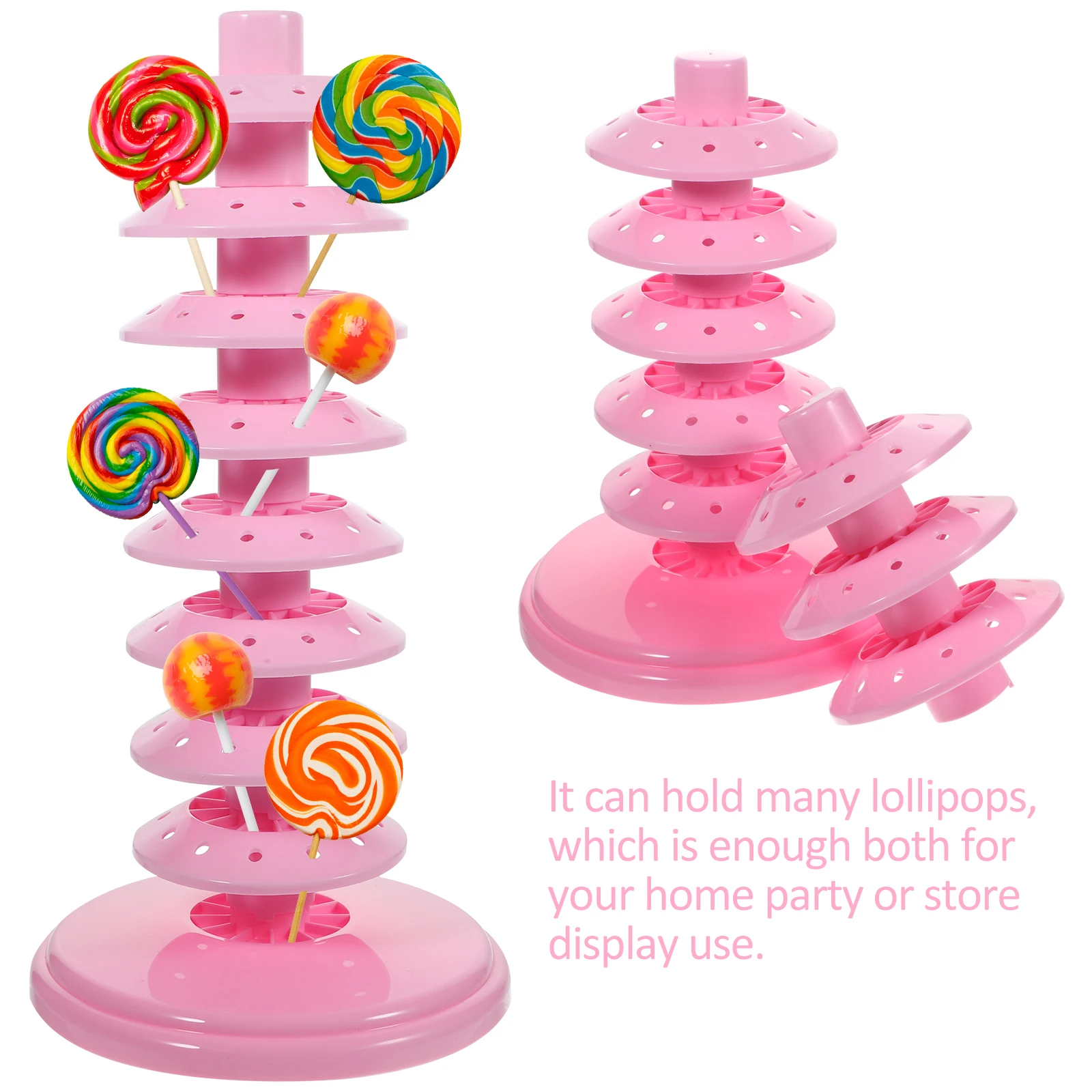 Multi-tier Nyalóka állvány Lépcsőzetes Tészta pops Szárítás állvány Alkalmazkodó m lollipops állvány újrafelhasználható Nyalóka kijelző Poggyásztartó számára Félfogadás