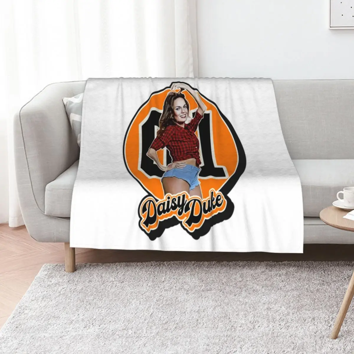 

Dukes Of Hazzard Throw Blanket Bed covers Multi-Purpose Soft Plaid Warm Blankets